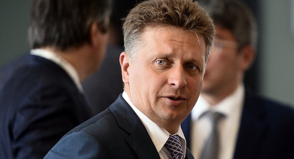 مكسيم سوكولوف وزير النقل الروسي