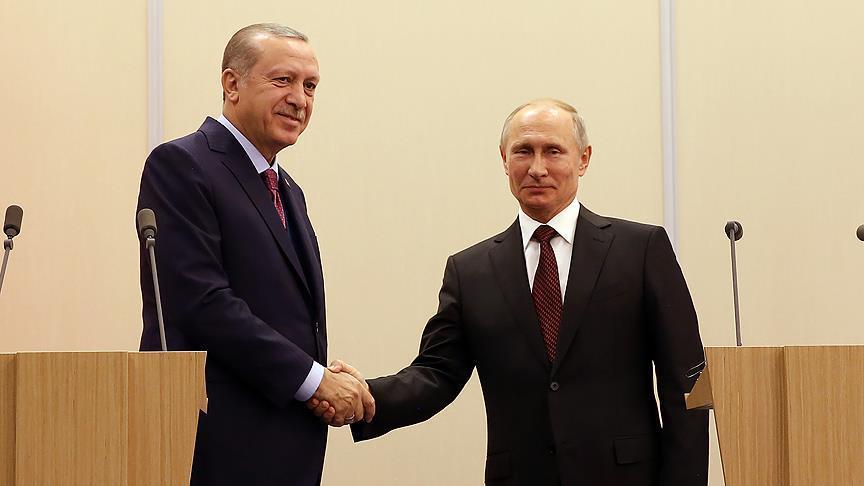 صورة أرشيفية لبوتين وأردوغان