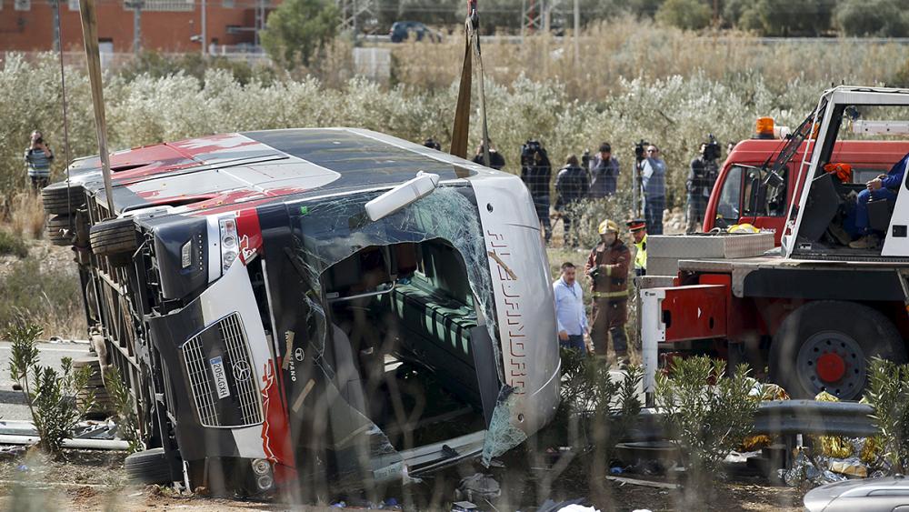 انقلاب حافلة انقلاب حافلة