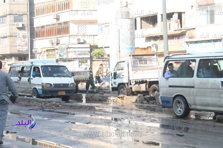 هطول أمطار بدمياط