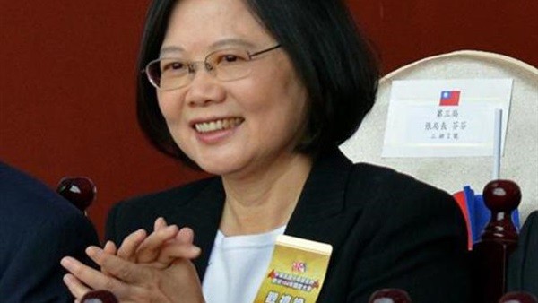 رئيسة تايوان تساي إينج وين