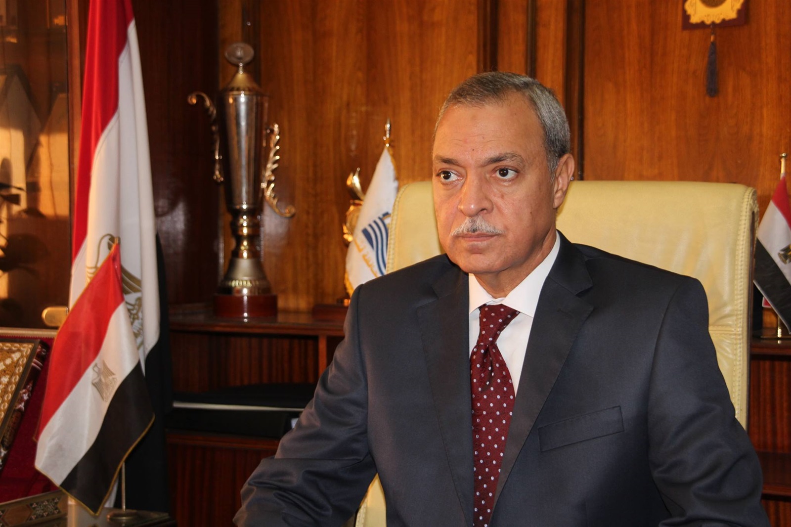 للواء عبد الحميد الهجان محافظ قنا