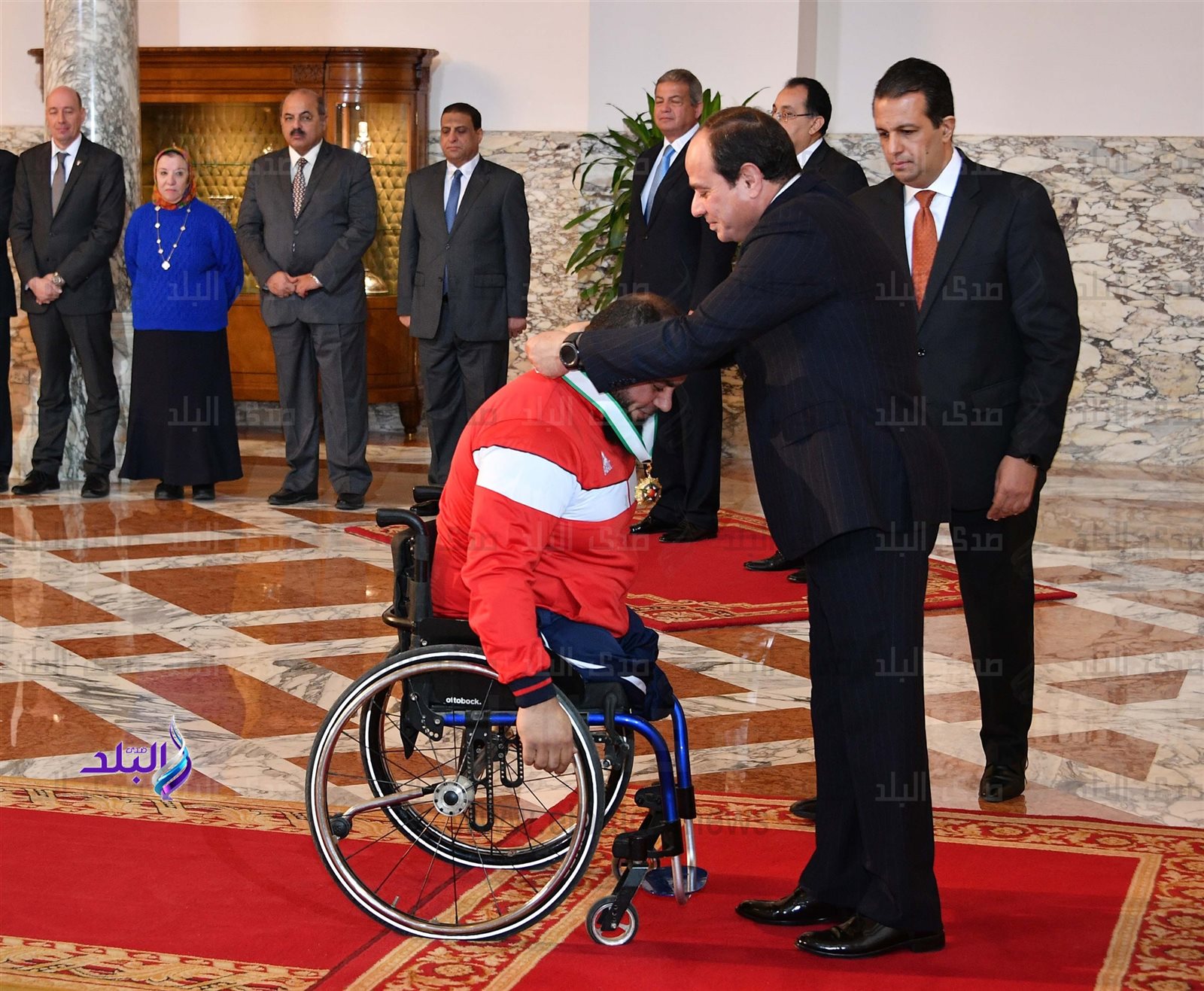 السيسي يكرم أبطال مصر