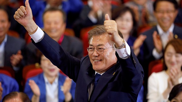 رئيس كوريا الجنوبية مون جاي إن