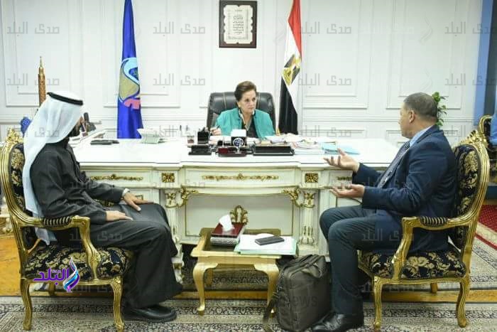 المهندسة نادية عبده محافظ البحيرة