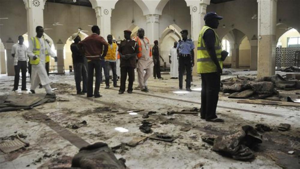 لاعتداء الإرهابي على مسجد في نيجيريا لاعتداء الإرهابي على مسجد في نيجيريا