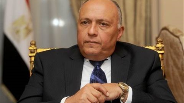 سامح شكرى وزير الخارجية 
