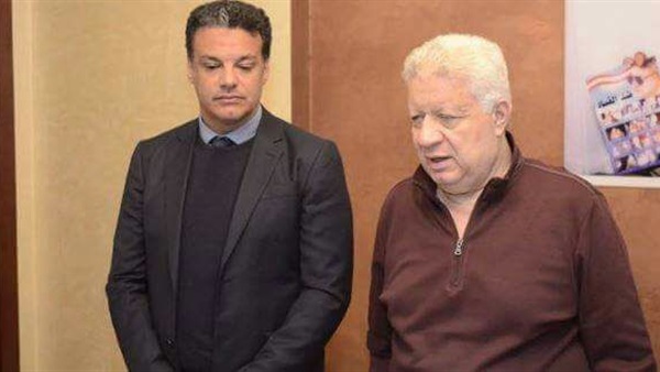 إيهاب جلال ومرتضي منصور إيهاب جلال ومرتضي منصور