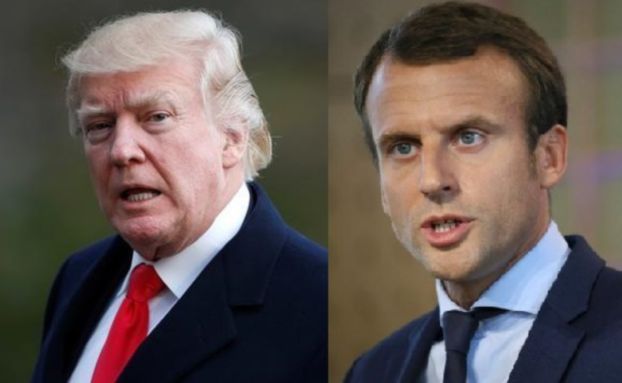  ترامب وماكرون