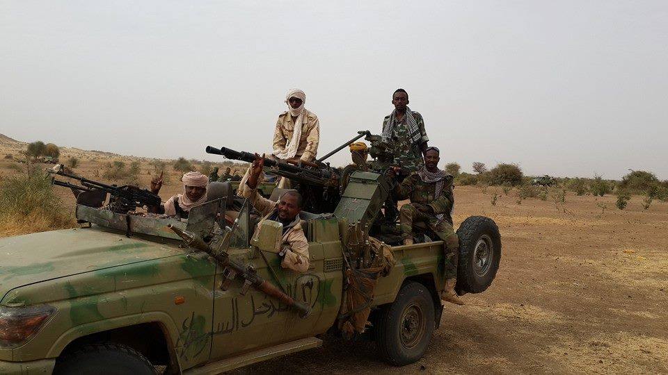 قوات الدعم السريع التابعة للجيش السوداني