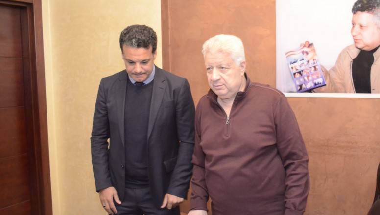 مرتضى منصور و ايهاب جلال 