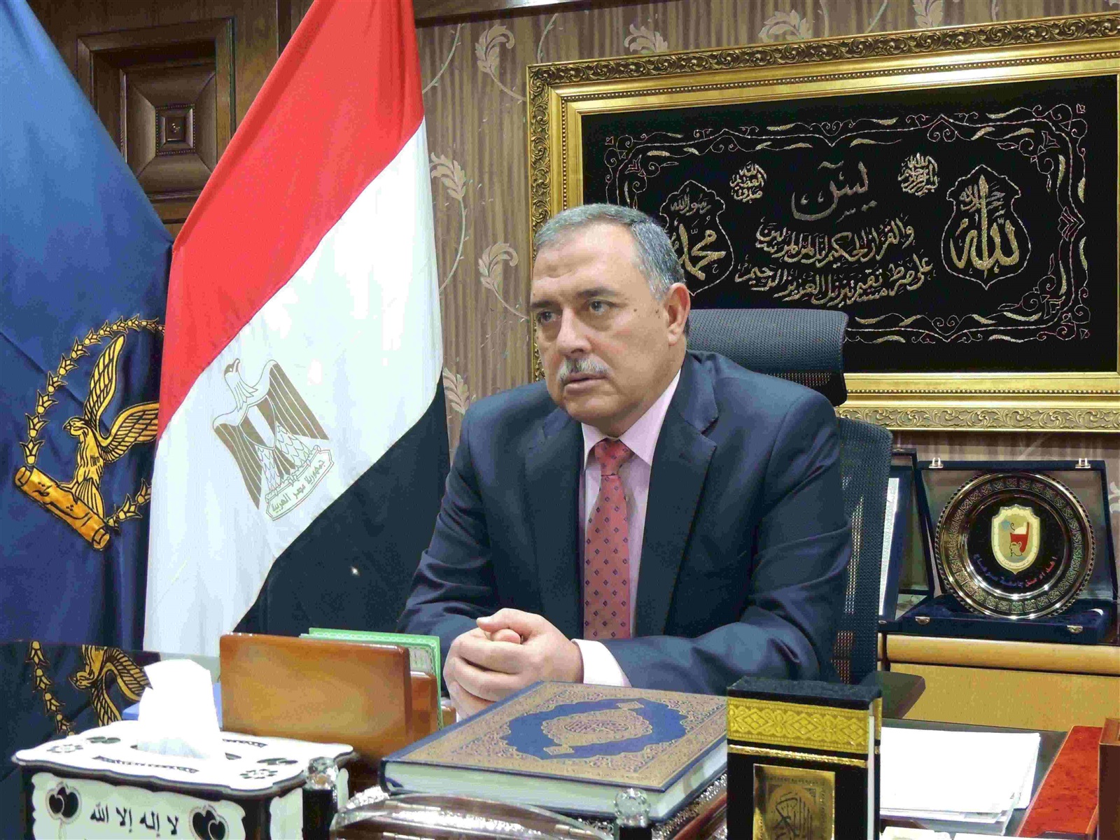 اللواء عمر عبد العال مدير أمن سوهاج