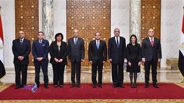 الوزراء الجدد يؤدون اليمين الدستورية أمام الرئيس الآن