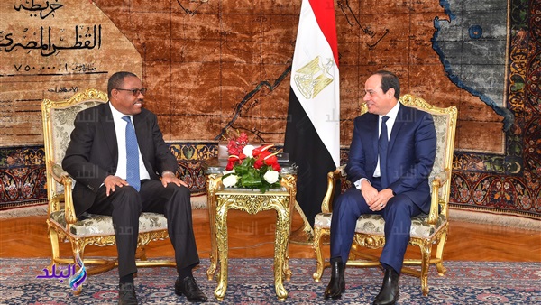 القمة الثنائية بين الرئيس السيسي ورئيس وزراء إثيوبيا