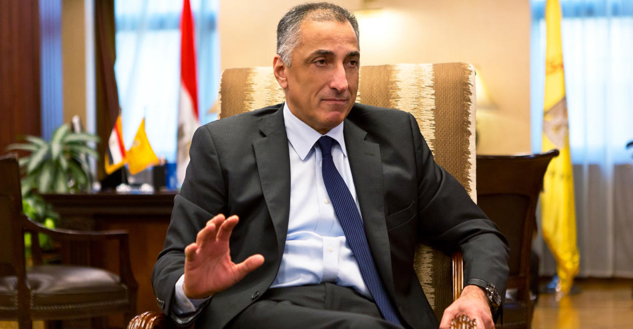 طارق عامر محافظ البنك المركزي المصري طارق عامر محافظ البنك المركزي المصري
