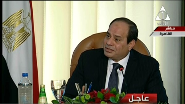 الرئيس عبد الفتاح السيسي الرئيس عبد الفتاح السيسي