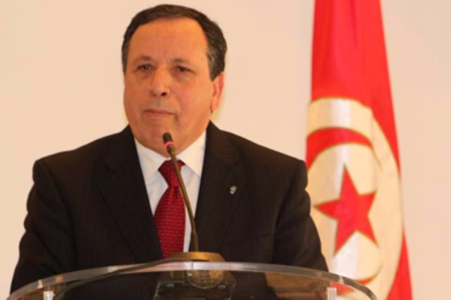 وزير الشؤون الخارجية التونسي خميس الجهيناوي  وزير الشؤون الخارجية التونسي خميس الجهيناوي