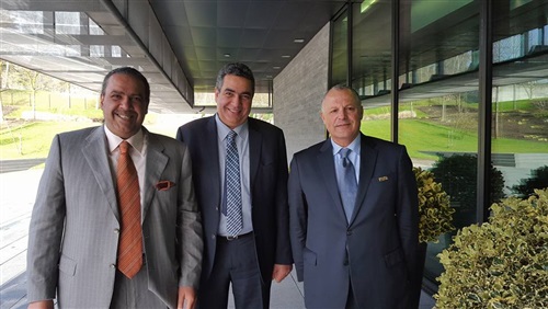 هانى أبو ريدة وأحمد مجاهد