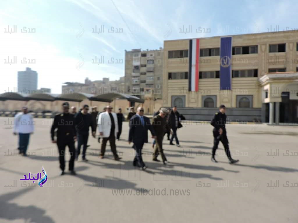 مدير أمن البحيرة يتفقد مركز تدريب الشرطة