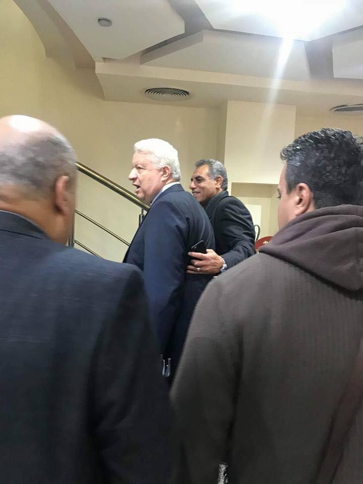 مرتضى منصور وحمادة صدقى
