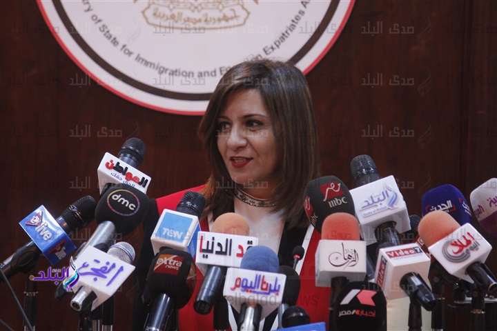 السفيرة نبيلة مكرم وزيرة الهجرة السفيرة نبيلة مكرم وزيرة الهجرة