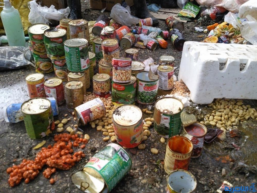 الاغذية الفاسدة ( صورة أرشيفية) الاغذية الفاسدة ( صورة أرشيفية)