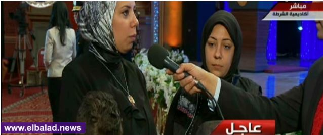  مشيرة إسماعيل زوجة الشهيد مقدم عماد الركايبي