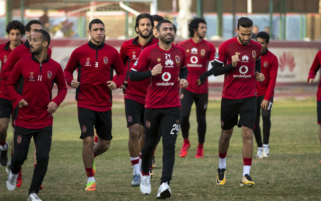 تدريبات النادي الأهلي - أرشيفية