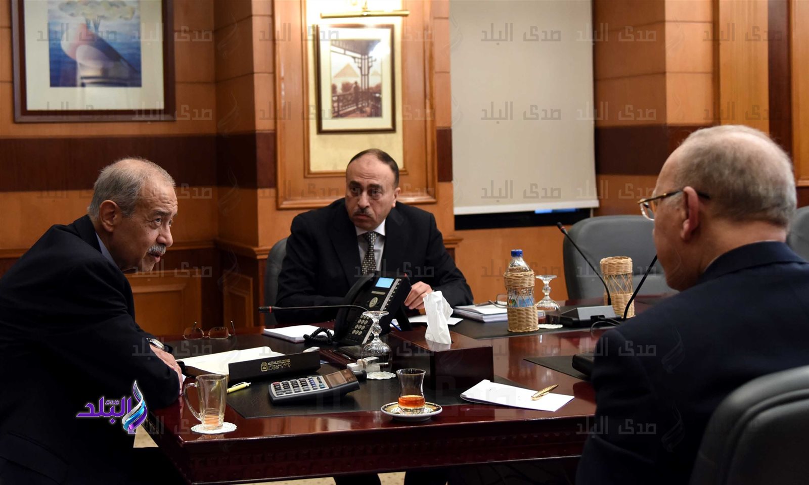 وزير النقل يلتقى الأمين العام للمنظمة البحرية الدولية