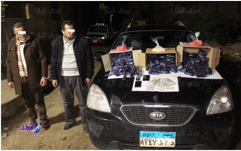 صورة المتهمين المضبوطين