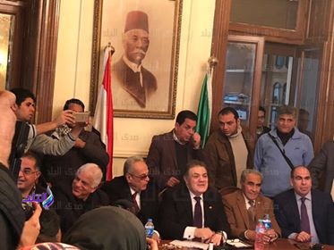 اجتماع الهيئة العليا بحزب الوفد