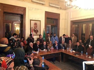 اجتماع الهيئة العليا بحزب الوفد