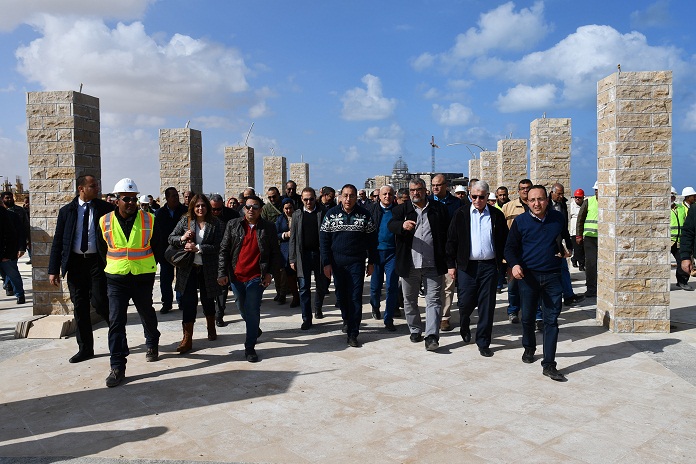 جانب من الزيارة