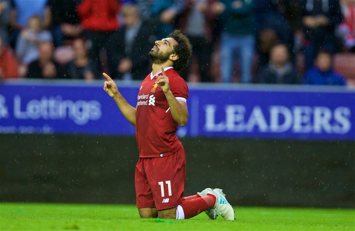محمد صلاح، لاعب فريق ليفربول الإنجليزي