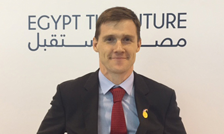 جون كاسن السفير البريطانى بالقاهرة 