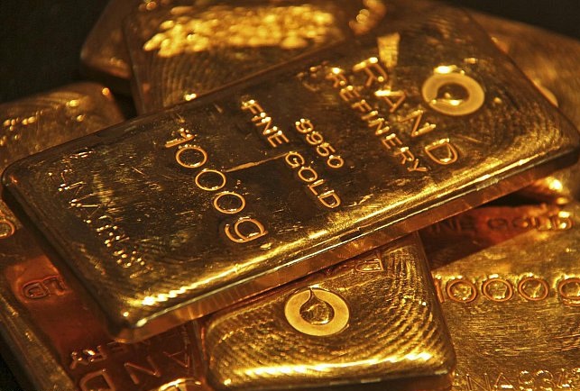 صورة أرشيفية - سبائك ذهبية