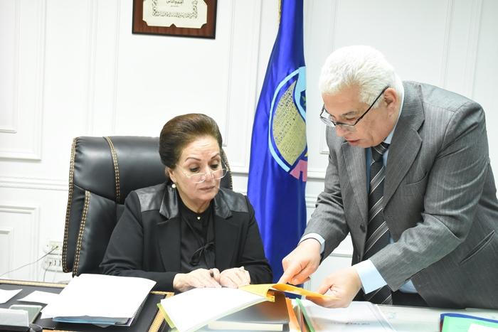 المهندسة نادية عبده، محافظ البحيرة المهندسة نادية عبده، محافظ البحيرة