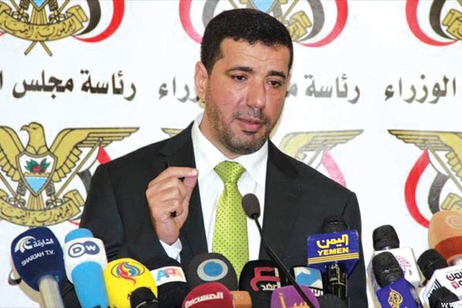 الناطق الرسمي باسم الحكومة اليمنية راجح بادي الناطق الرسمي باسم الحكومة اليمنية راجح بادي