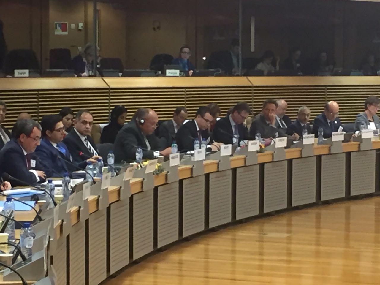 جانب من الاجتماعات 