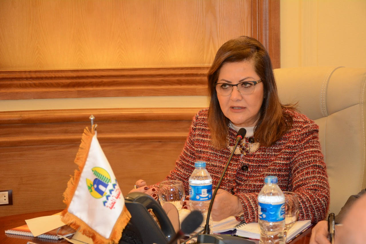 هالة السعيد وزيرة التخطيط والمتابعة والاصلاح الإداري