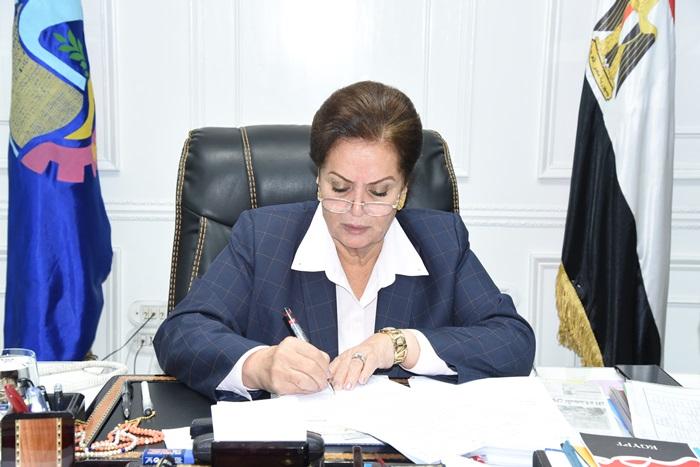 المهندسة نادية عبده محافظ البحيرة 