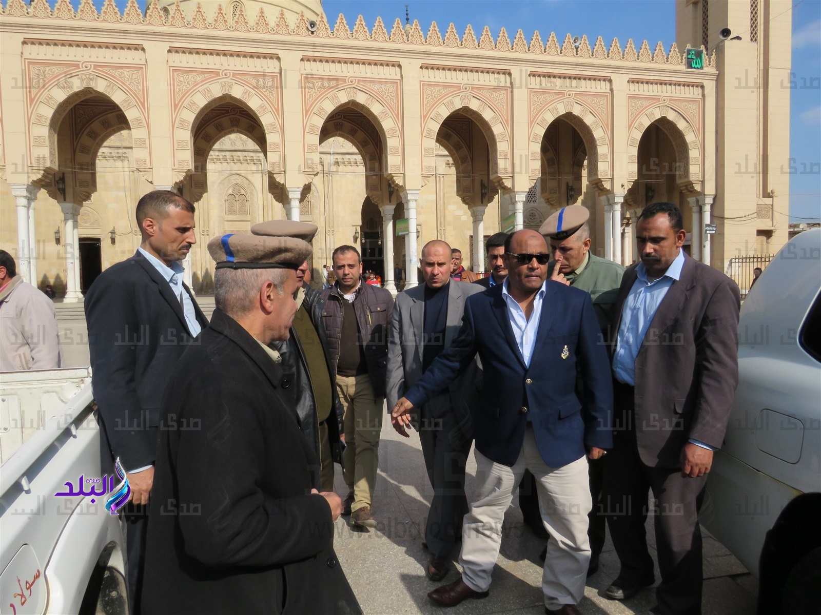 مدير أمن الغربية يتفقد الخدمات الأمنية بمحيط مساجد طنطا