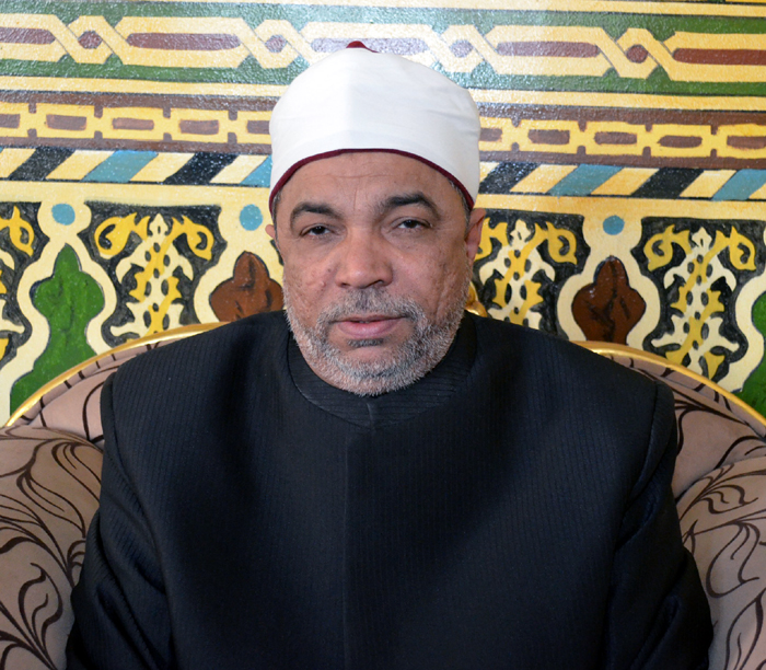 الشيخ جابر طايع رئيس القطاع الديني بوزارة الأوقاف 