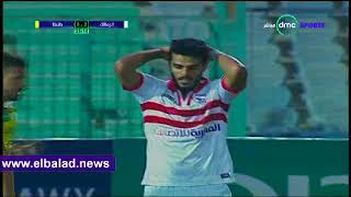 عماد فتحي يهدر هدفا ومرمى طنطا خالٍ