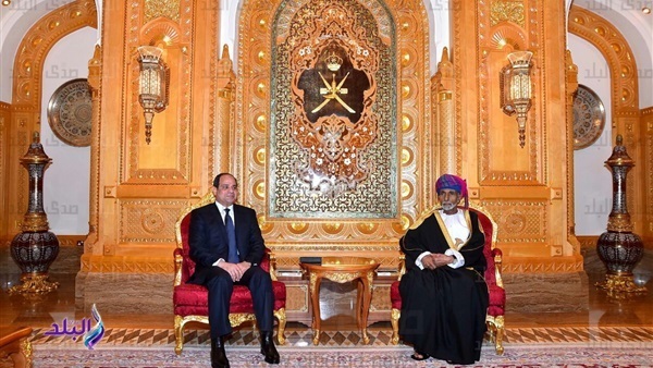 الرئيس السيسي والسلطان قابوس الرئيس السيسي والسلطان قابوس