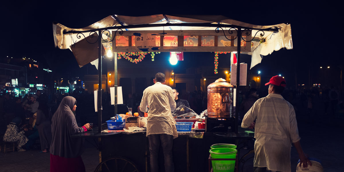 عربات المأكولات - صورة أرشيفية 