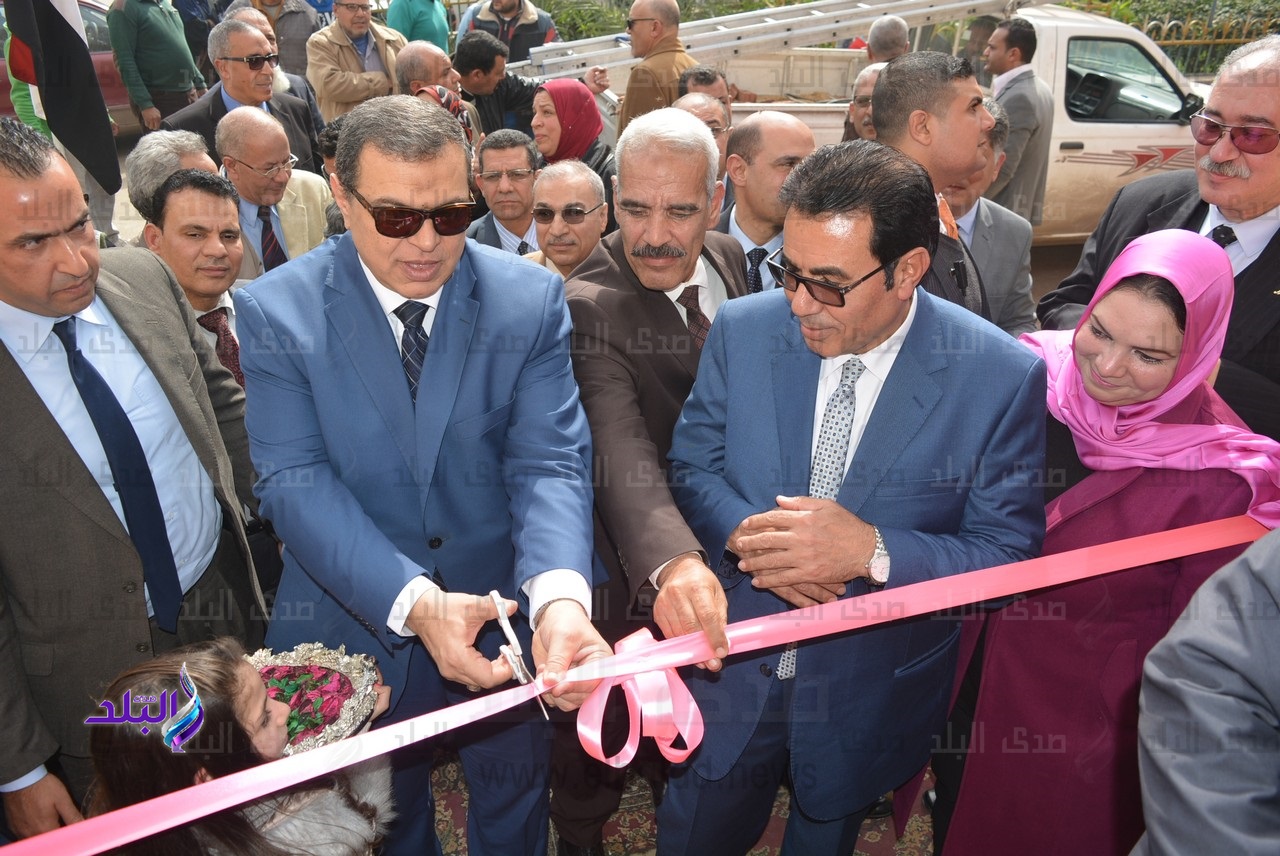 سعفان يفتتح فرع الصحة المهنية بالدقهلية