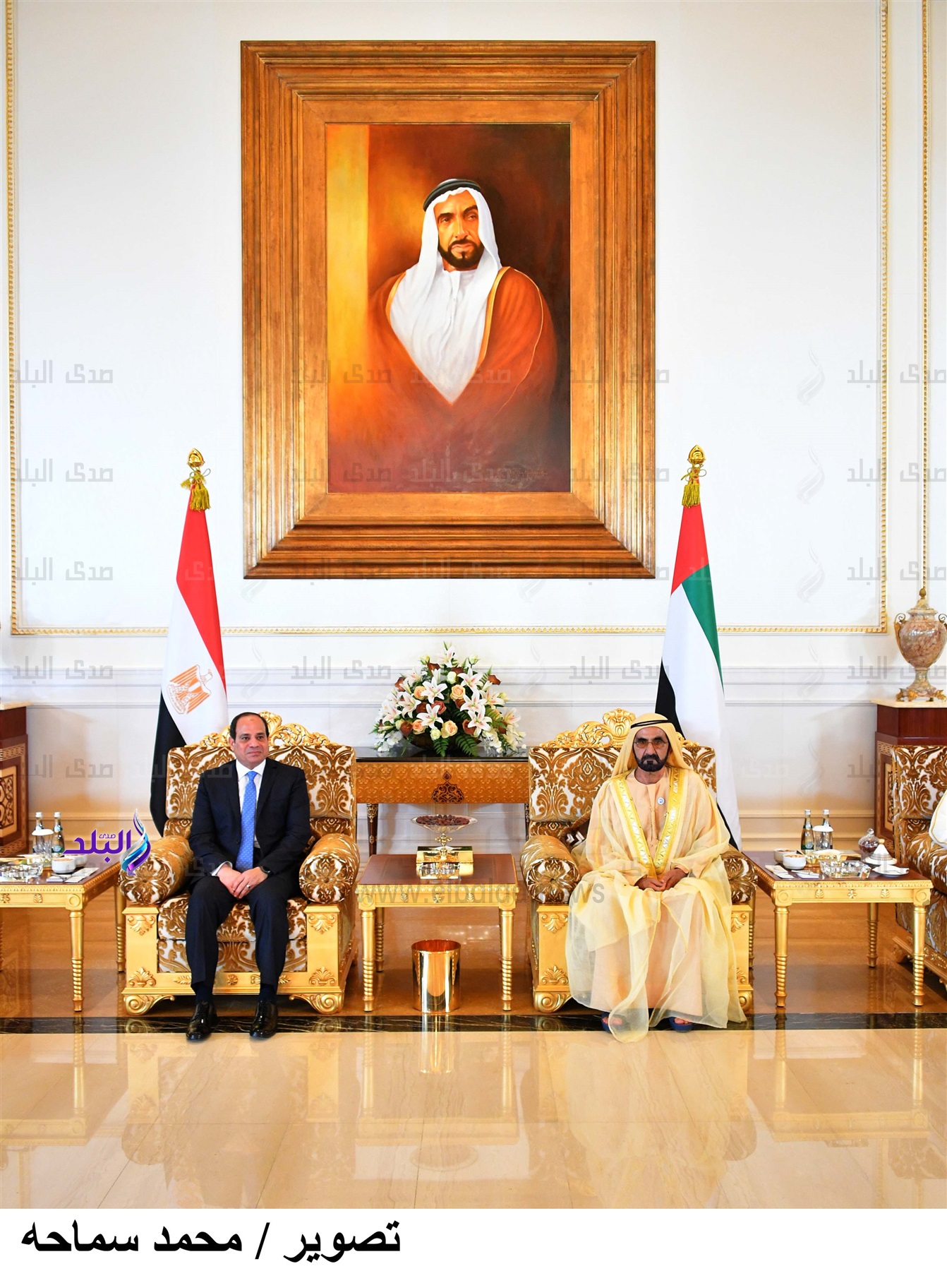 الرئيس السيسى في الامارات 