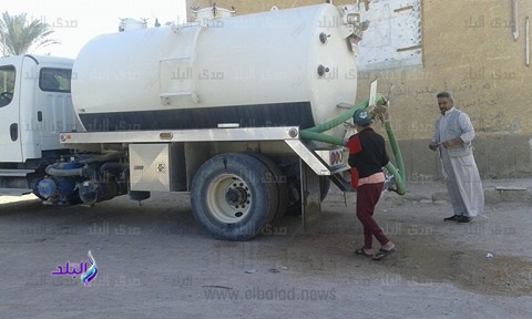 نقطاع المياه عن مدينة طور سيناء بسبب كسر الخط الرئيسي