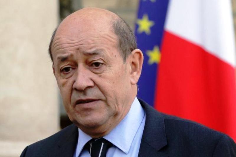 وزير الخارجية الفرنسي جان إيف لو دريان وزير الخارجية الفرنسي جان إيف لو دريان